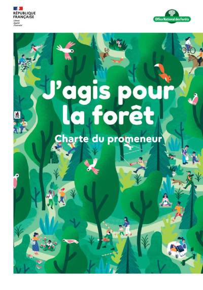 CHARTE DU PROMENEUR  "J'agis pour la forêt"